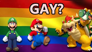 Ranking Mario Characters from Straightest to Gayest [upl. by Brader]