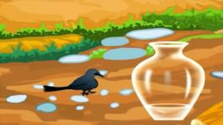 Panchatantra Tales  The Crow The Pitcher [upl. by Nageam]