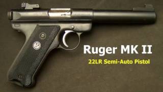 Ruger Mark II Pistol Review [upl. by Tlaw289]