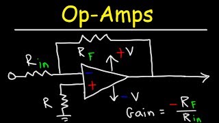 Operational Amplifiers  Inverting amp Non Inverting OpAmps [upl. by Raclima587]