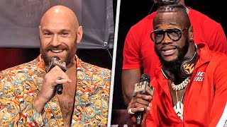 Tyson Fury vs Deontay Wilder 3 • FULL FINAL PRESS CONFERENCE • Las Vegas MGM [upl. by Sergo]