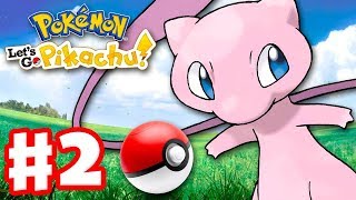 Pokemon Lets Go Pikachu and Eevee  Gameplay Walkthrough Part 2  How to Get Mew Poke Ball Plus [upl. by Ahsener]