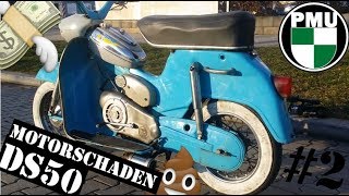 Puch DS50 70cc 4Gang UmbauAufbau  gratis Motorschaden [upl. by Erwin]