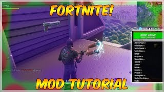 TUTORIAL  HOW TO INSTALL FORTNITE MODS FOR PS4XBOX amp PC NEW [upl. by Ciredor]