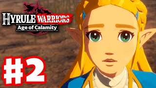 Road to the Ancient Lab  Hyrule Warriors Age of Calamity  Gameplay Walkthrough Part 2 [upl. by Ardnassela297]