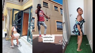 Zekethe dance challenge  Mr JazziQ  Umsebenzi wethu [upl. by Jayson]