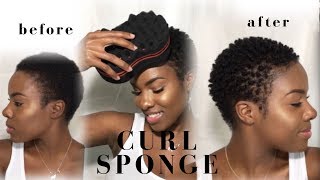 Curl Sponge Tutorial  Nia Hope [upl. by Atiuqes437]