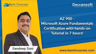 AZ 900  Microsoft Azure Fundamentals Certification with handson Tutorial in 7 hours [upl. by Beckman]