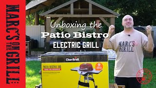 Unboxing Patio Bistro Electric Grill from CharBroil [upl. by Anet601]