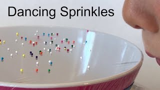 Vibration amp Sound Make Sprinkles Dance  STEM Activity [upl. by Adlesirk]