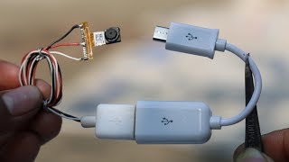 How to make USB Webcam Camera  with Old Phone Camera [upl. by Mowbray]