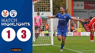 HIGHLIGHTS  Kidderminster Harriers 13 Spireites [upl. by Airitak]