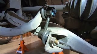 Fixing A Clunking Noise In Subaru Outback Front End Replacing The Front Sway Bar Links [upl. by Arat]