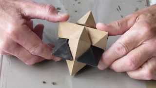 How To  Assemble a Six 6 Piece Wooden Star Puzzle [upl. by Burwell]