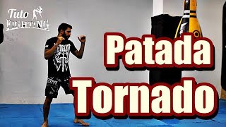 Patada tornado  Tornado kick  Tutofighting [upl. by Aicele]