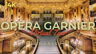 Opera Garnier 4K  Inside Paris Opéra [upl. by Aiclid]