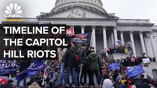 The Capitol Riots An HourByHour Timeline [upl. by Eitsirc]