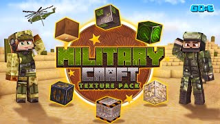 Military Craft  A Minecraft Marketplace Texture Pack [upl. by Dlared641]