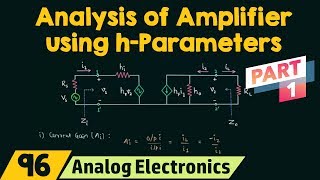 Analysis of Transistor Amplifier Using hParameters Part 1 [upl. by Qooraf]