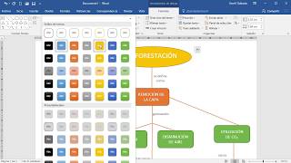 CÓMO HACER UN MAPA CONCEPTUAL EN WORD [upl. by Allebara320]