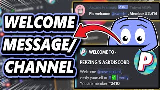 How to make a Discord Welcome Message 2021 [upl. by Elconin]