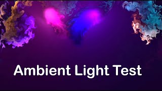 Ambient TV Backlight Test Video [upl. by Rhpotsirhc]