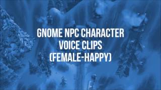 World of Warcraft  All Gnome NPC Quotes Male amp Female [upl. by Aisyat]