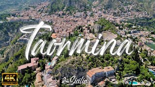 TAORMINA – Italy Sicily 🇮🇹 4K video [upl. by Chretien162]