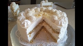 RAFFAELLO CAKE [upl. by Ardnaxila]