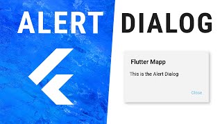 Flutter AlertDialog Widget [upl. by Demetri]