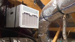 Aprilaire 1850 Whole Home Dehumidifier Install [upl. by Kerstin]