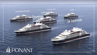 The new generation of luxury cruise liners  PONANT [upl. by Nylra]