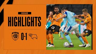 Hull City 01 Derby County  Highlights  Sky Bet Championship [upl. by Bouchard]