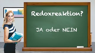 Redoxreaktion erkennen [upl. by Kletter]