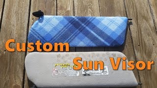 How To Wrap Custom Sunvisor [upl. by Pitt]