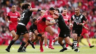 Kiwis Vs Mate Maa Tonga  RLWC 2017 Highlights [upl. by Obrien]