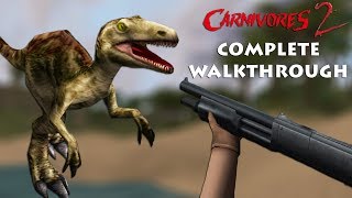 Full Carnivores 2 Walkthrough [upl. by Ardnoed]