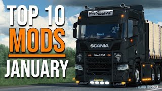 TOP 10 ETS2 MODS  JANUARY 2020  Euro Truck Simulator 2 Mods [upl. by Araek913]