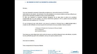 Profession libérale Cas contact Covid19  Arrêt travail dérogatoire versement IJ  Pas pour pauvres [upl. by Mita]