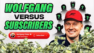 Wolfgang vs Subscribers Live Poker Battle  Wolfmas Stream [upl. by Lissa607]