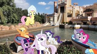 Ponies on Journey to Atlantis Orlando [upl. by Corneille943]