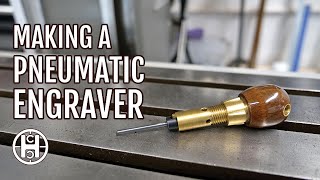 Making a Pneumatic Engraver DIY Hand Engraver [upl. by Lotz]