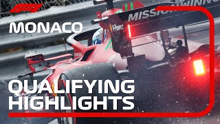 Qualifying Highlights  2021 Monaco Grand Prix [upl. by Gerek]