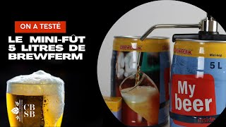 On a testé le minifût 5 litres [upl. by Hadden]