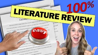 Survive and DOMINATE Your First Literature Review [upl. by Akemehs]