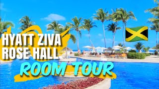 HYATT ZIVA ROSE HALL  ROOM TOUR  FAMILY FRIENDLY RESORT  Montego Bay Jamaica [upl. by Prady]