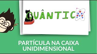 Quântica  Partícula na Caixa Unidimensional [upl. by Barbra846]