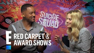 SUICIDE SQUAD interviews  Jared Leto Margot Robbie Smith Delevingne Kinnaman Courtney Ayer [upl. by Llerehc777]