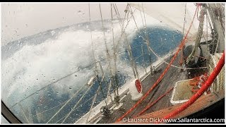 Crossing the Drake Passage by sailboat [upl. by Yevoc]