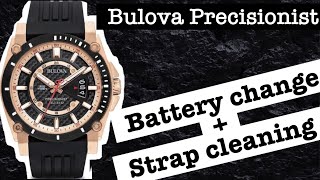 How to change the battery on a Bulova watch [upl. by Eiramyma]